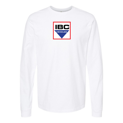 Men's IBC Vehicles Logo Cotton Long Sleeve T-Shirt