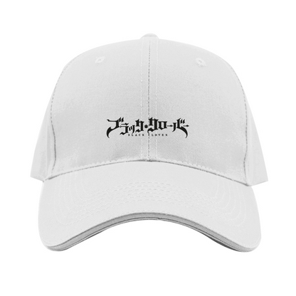 Black Clover  Logo  Dad Baseball Cap Hat