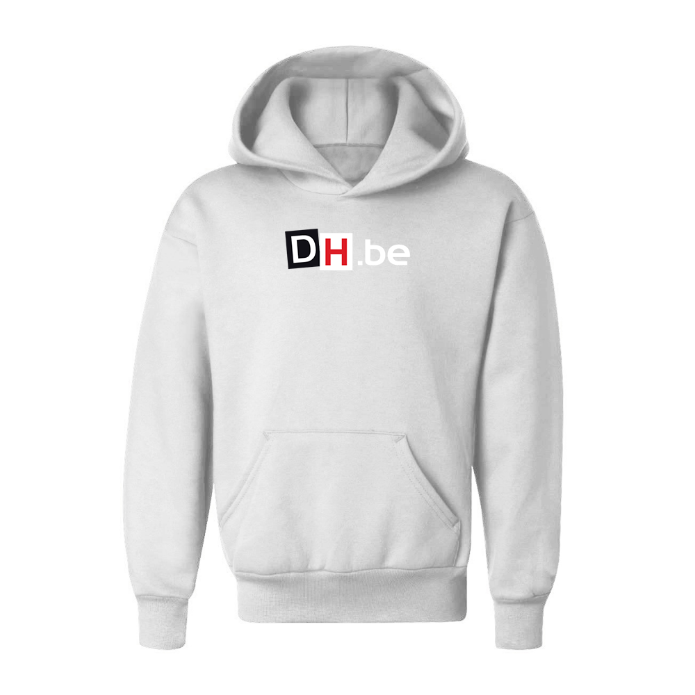 Youth  DH Derniere Heure  Logo  Pullover Hoodie