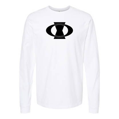 Men's Oltena Logo Cotton Long Sleeve T-Shirt