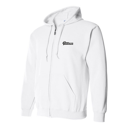 Men's The Fate Of the Furious Logo Zipper Hoodie