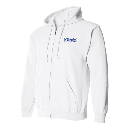 Men's Kleenex Logo Zipper Hoodie