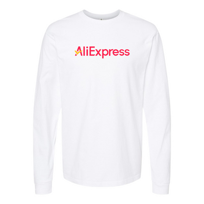 Men's AliExpress Logo Long Sleeve T-Shirt
