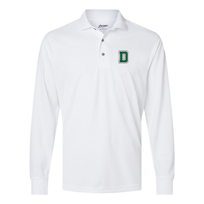 Men's Dartmouth Big Green Paragon Prescott Long Sleeve Polo