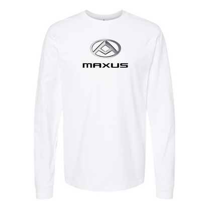 Men's Maxus Logo Cotton Long Sleeve T-Shirt