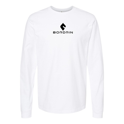 Men’s Bordrin Logo Long Sleeve T-Shirt