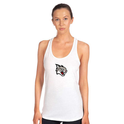 Women's  Davidson Wildcats Next Level Ideal Racerback Tank