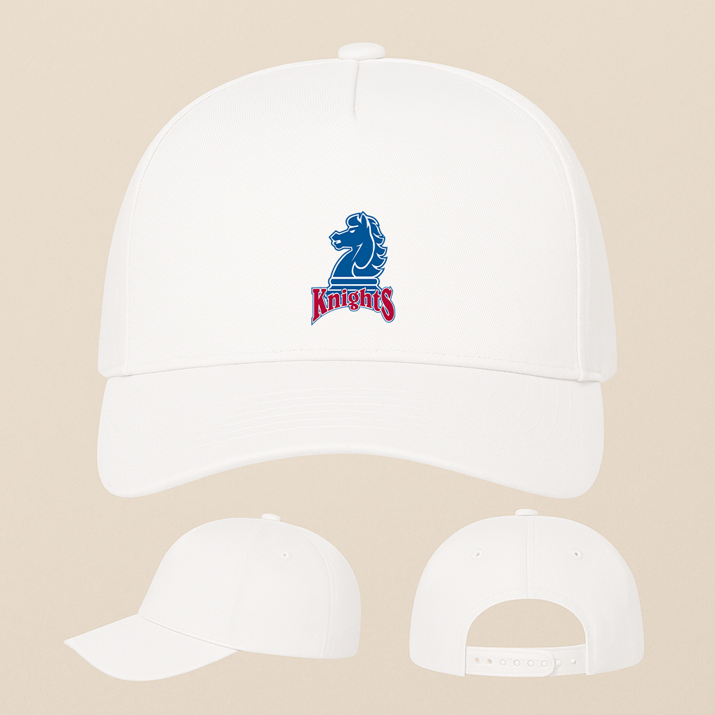 Fairleigh Dickinson Knights Logo Five Panel Twill Snapback Cap
