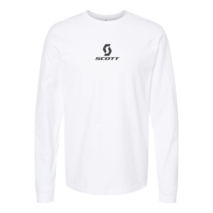Youth Scott Logo Cotton Long Sleeve T-Shirt