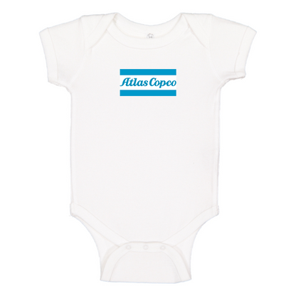 Atlas Copco Logo Baby Onesie Romper