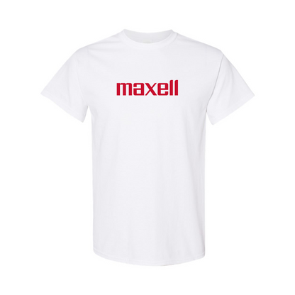 Men's Maxell Logo Cotton T-Shirt