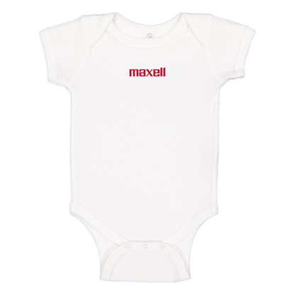 Maxell Logo Baby Onesie Romper