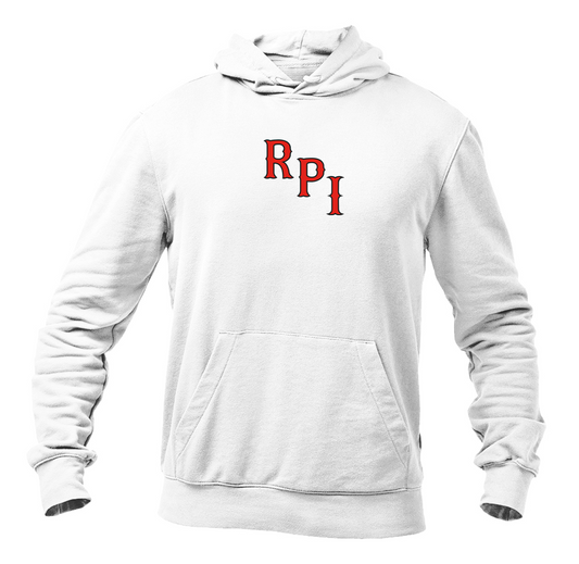 Men's RPI Engineers Logo Gildan  Heavy Blend Hooded Sweatshirt
