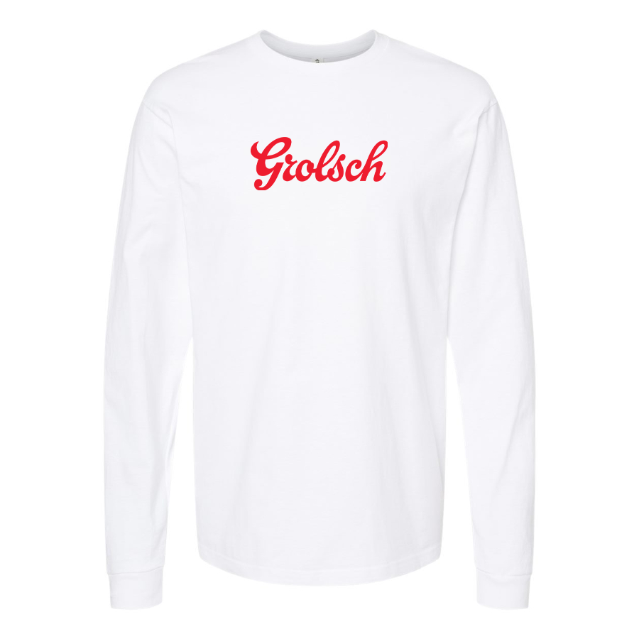 Youth Grolsch Logo Cotton Long Sleeve T-Shirt