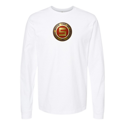 Men's Stutz Motor Company Logo Cotton Long Sleeve T-Shirt