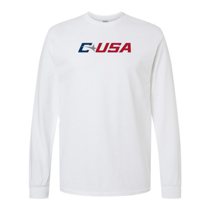 Men's  Conference USAl Gildan Heavy Cotton Long Sleeve T-Shirt
