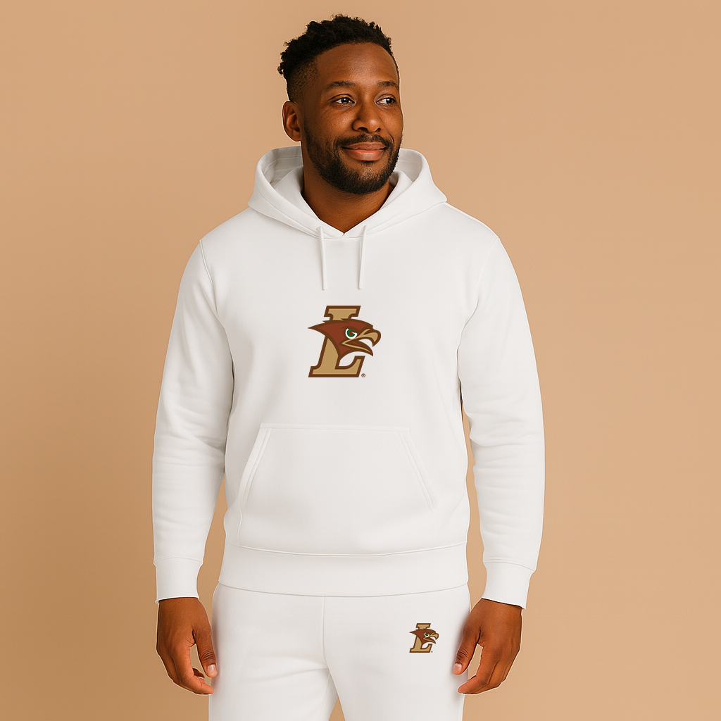 Men's Lehigh Mountain Hawks Logo Hoodie Joggers Set