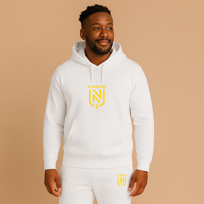 Men's FC Nantes Soccer Logo Hoodie Joggers Set