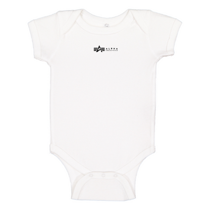 Alpha Industries Logo Baby Onesie Romper