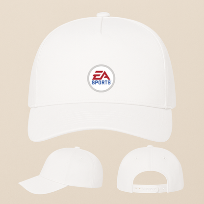 EA SPORTS Logo Five Panel Twill Snapback Cap