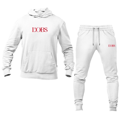 Men's L'OBS Logo Hoodie Joggers Set