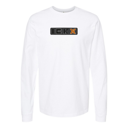 Men's ICKX Logo Cotton Long Sleeve T-Shirt