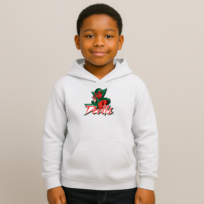 Youth MVSU Delta Devils Logo Pullover Hoodie