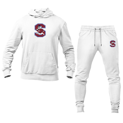 Men's South Carolina State Bulldogs Logo Hoodie Joggers Set