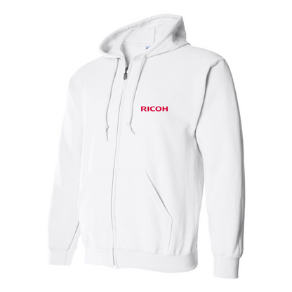 Men's Ricoh Logo Zipper Hoodie