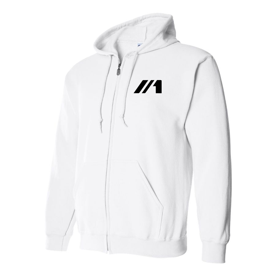 Men's BAC Logo Zipper Hoodie