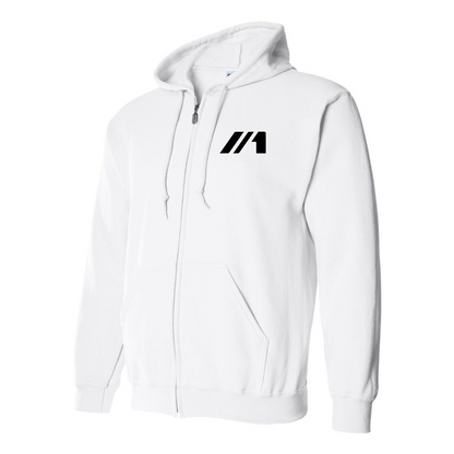 Men's BAC Logo Zipper Hoodie