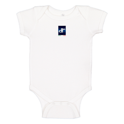 DR Automobiles Logo Baby Onesie Romper