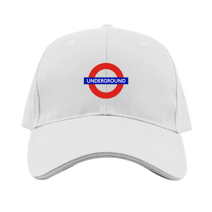 London Tube Logo  Dad Baseball Cap Hat