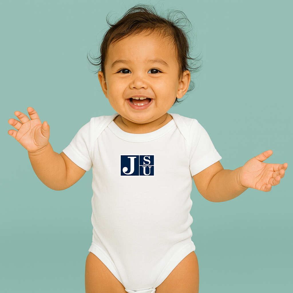 Jackson State Tigers Logo Baby Romper Onesie