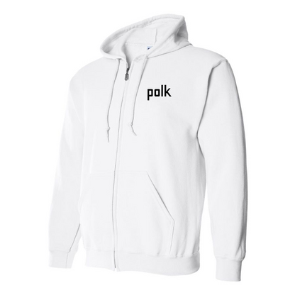 Men's Polk Audio Logo Zipper Hoodie