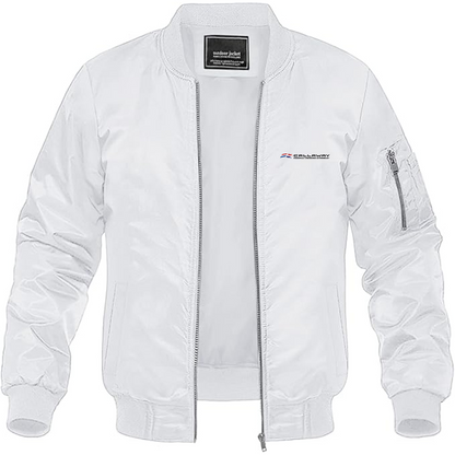 Men's Callaway Logo Lightweight Bomber Jacket Windbreaker Softshell Varsity Jacket Coat