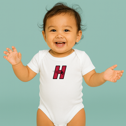 Hartford Hawks Logo Baby Romper Onesie
