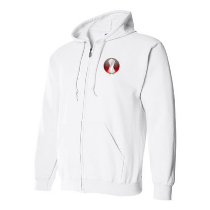 Men's Devon Motorworks Logo Zipper Hoodie