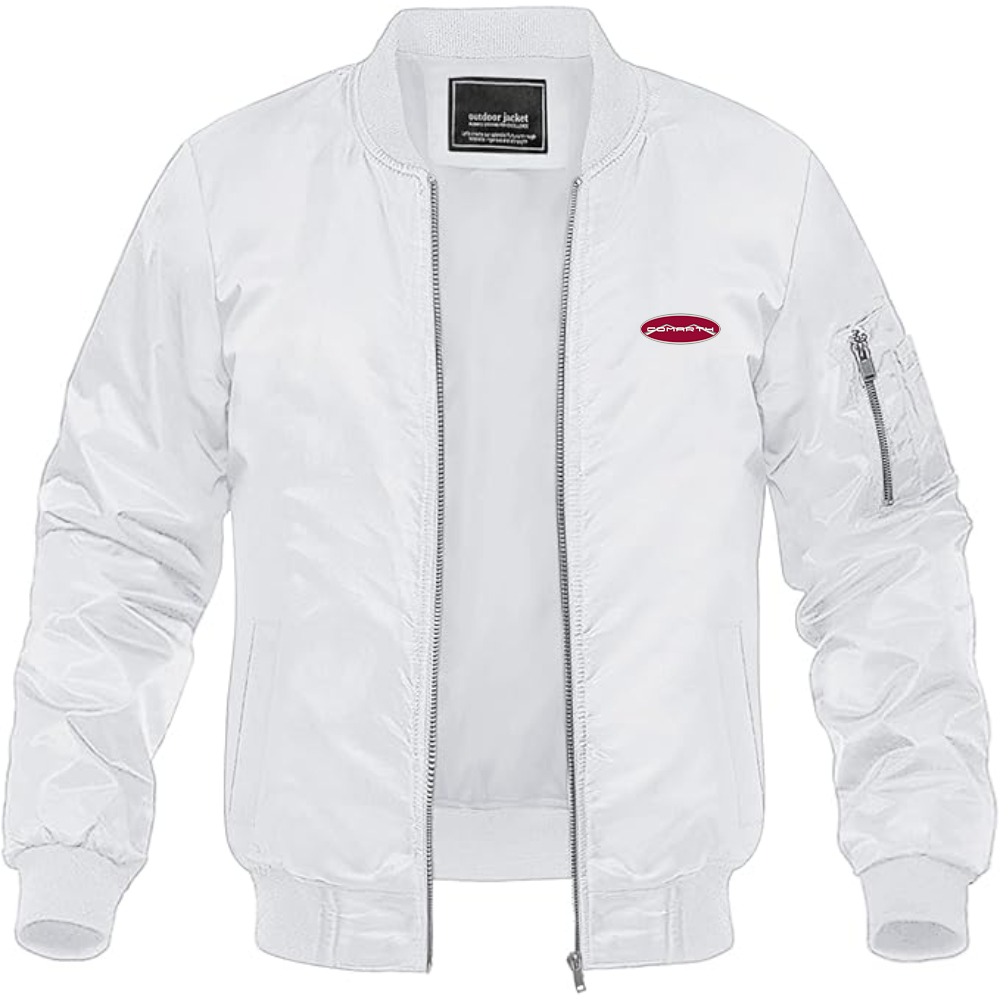Men's Comarth Logo Lightweight Bomber Jacket Windbreaker Softshell Varsity Jacket Coat