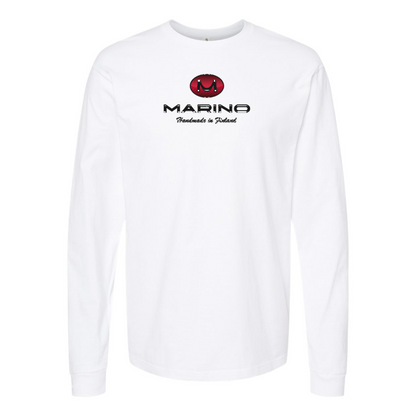 Men's Marino Finland Logo Cotton Long Sleeve T-Shirt