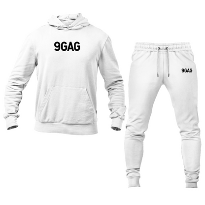 Men's 9gag Logo Hoodie Joggers Set