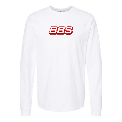 Men's BBS Logo Cotton Long Sleeve T-Shirt