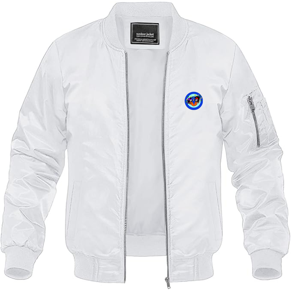 Men's The Black Crowes Logo Lightweight Bomber Jacket Windbreaker Softshell Varsity Jacket Coat