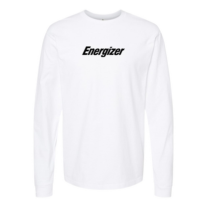 Men's Energizer Logo Cotton Long Sleeve T-Shirt