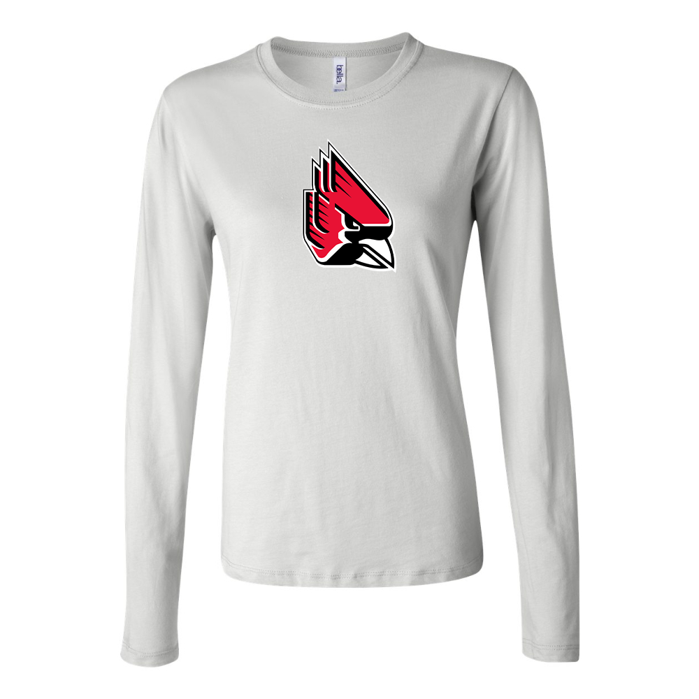 BELLA CANVAS  Ball State Cardinals Jersey Long Sleeve Tee