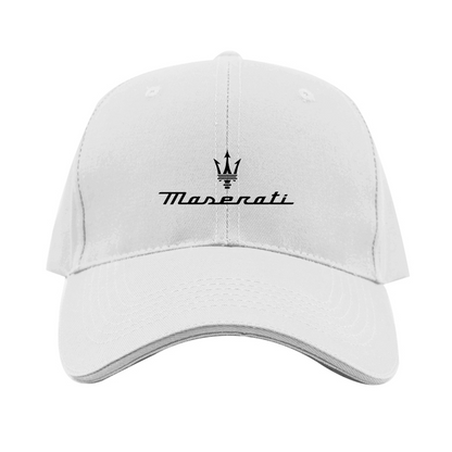 Maserati  Logo  Dad Baseball Cap Hat