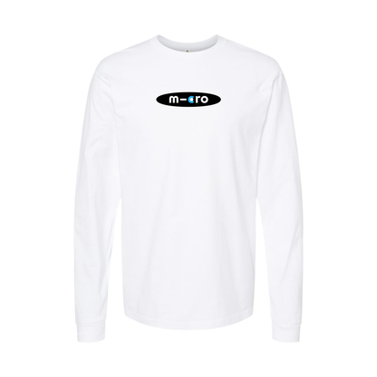 Youth Micromobility Logo Cotton Long Sleeve T-Shirt