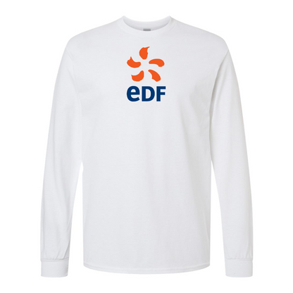 Men's Edf Gildan Heavy Cotton Long Sleeve T-Shirt