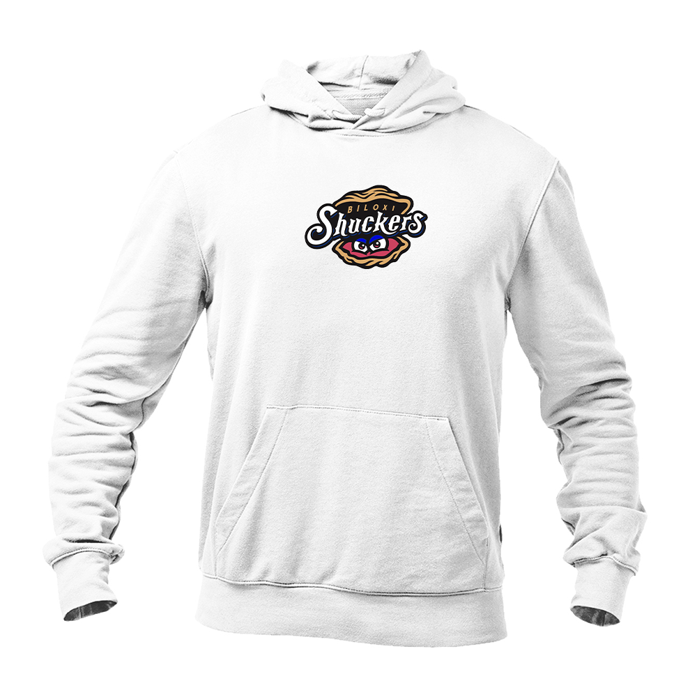 Men's Biloxi Shuckers Logo Pullover Hoodie