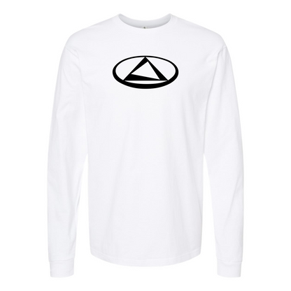 Men's Doninvest Logo Cotton Long Sleeve T-Shirt